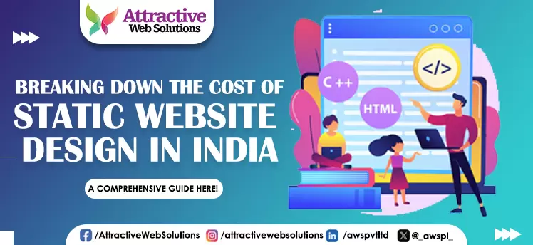 Static Website Design Cost in India