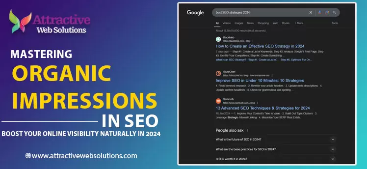 Organic Impressions in SEO